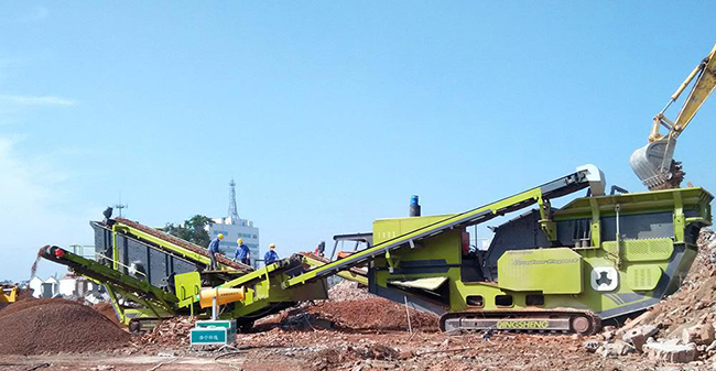 装饰垃圾分拣设备